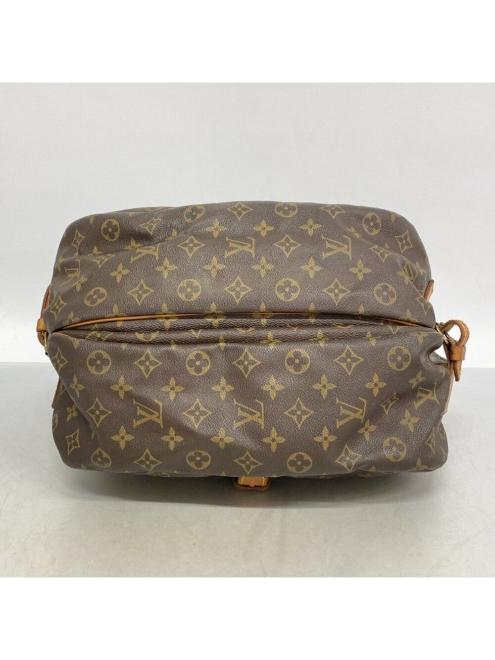 Louis Vuitton Shoulder Bag Monogram Saumur 35 Brown - Picture 3 of 10